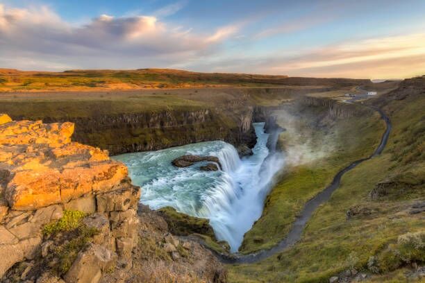 ▷ Güdlfoss (Златен водопад) в Исландия